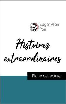 portada Histoires Extraordinaires de Edgar Allan poe (Fiche de Lecture et Analyse Complète de L'oeuvre) (Comprendre la Littérature) (in French)