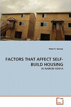 portada factors that affect self-build housing (in English)