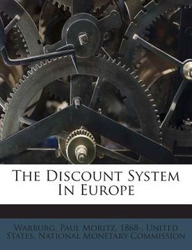 portada The Discount System in Europe (en Inglés)