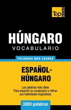 portada Vocabulario español-húngaro - 3000 palabras más usadas (in Spanish)