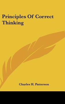portada principles of correct thinking (en Inglés)