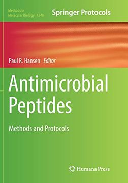 portada Antimicrobial Peptides: Methods and Protocols (Methods in Molecular Biology) (en Inglés)