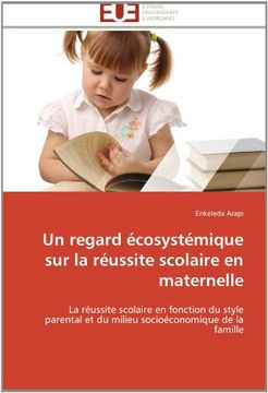 portada Un Regard Ecosystemique Sur La Reussite Scolaire En Maternelle