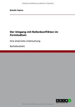 portada Der Umgang mit Rollenkonflikten im Fernstudium (German Edition)