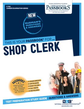 portada Shop Clerk (C-740): Passbooks Study Guide Volume 740 (en Inglés)