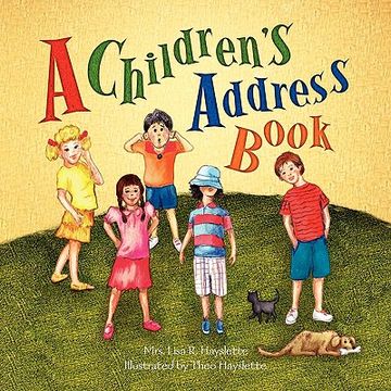 portada a children's address book (en Inglés)
