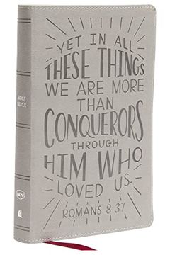 portada Nkjv, Holy Bible for Kids, Verse art Cover Collection, Leathersoft, Gray, Comfort Print: Holy Bible, new King James Version 