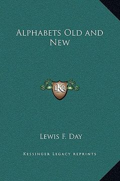 portada alphabets old and new (in English)