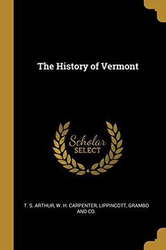 portada The History of Vermont 