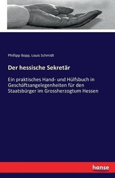 portada Der Hessische Sekretar (German Edition)