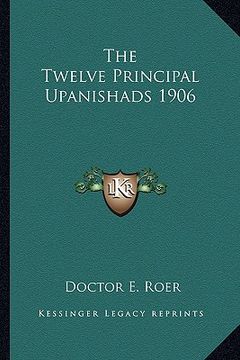 portada the twelve principal upanishads 1906