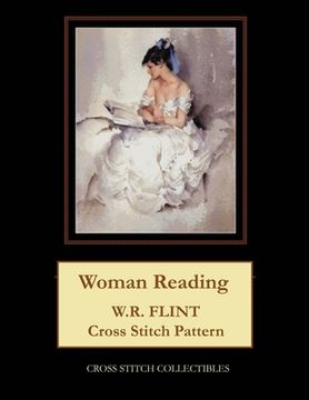 portada Woman Reading: W.R. Flint Cross Stitch Pattern (en Inglés)