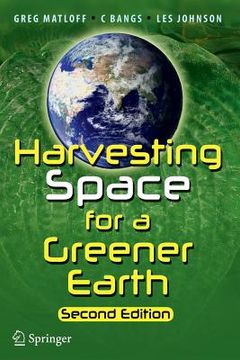 portada Harvesting Space for a Greener Earth (en Inglés)