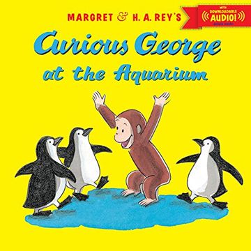 portada Curious George at the Aquarium with downloadable audio (in English)