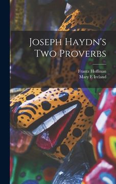 portada Joseph Haydn's Two Proverbs (in English)