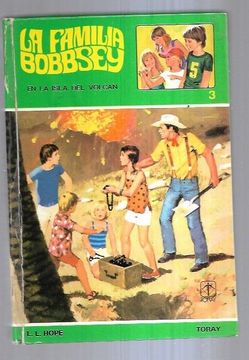 portada Familia Bobbsey en la Isla del Volcan la