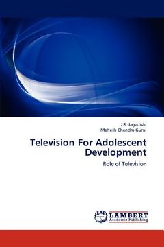 portada television for adolescent development (en Inglés)