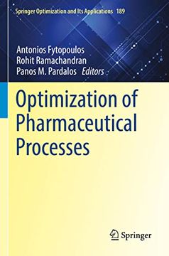 portada Optimization of Pharmaceutical Processes
