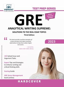 portada GRE Analytical Writing Supreme: Solutions to the Real Essay Topics