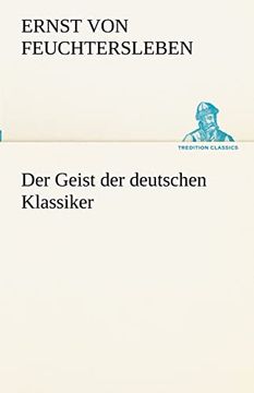 portada Der Geist der Deutschen Klassiker (en Alemán)