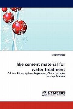 portada like cement material for water treatment