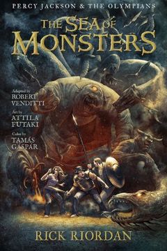 portada The sea of Monsters: The Graphic Novel (Percy Jackson and the Olympians, Book 2) (Percy Jackson & the Olympians) 