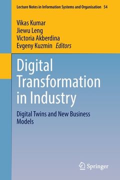 portada Digital Transformation in Industry: Digital Twins and New Business Models (in English)