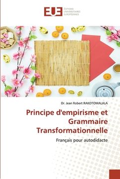 portada Principe d'empirisme et Grammaire Transformationnelle (in French)