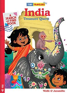 portada Tiny Travelers India Treasure Quest (en Inglés)