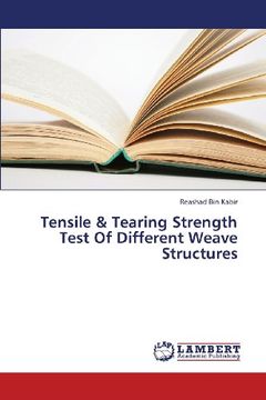 portada Tensile & Tearing Strength Test of Different Weave Structures