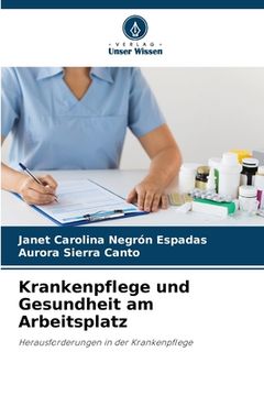 portada Krankenpflege und Gesundheit am Arbeitsplatz