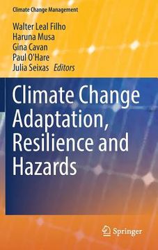 portada Climate Change Adaptation, Resilience and Hazards