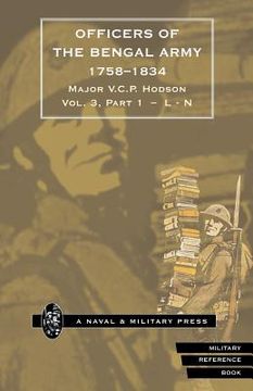 portada HODSON - OFFICERS OF THE BENGAL ARMY 1758-1834 Volume Three (en Inglés)