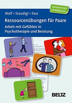 portada Ressourcenübungen für Paare: Arbeit mit Gefühlen in Psychotherapie und Beratung. 60 Bildkarten mit Übungen. Mit Zwölfseitigem Booklet. (in German)