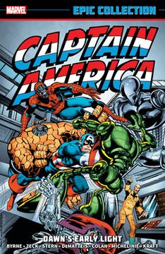 portada Captain America Epic Collection Dawns Early Light (en Inglés)
