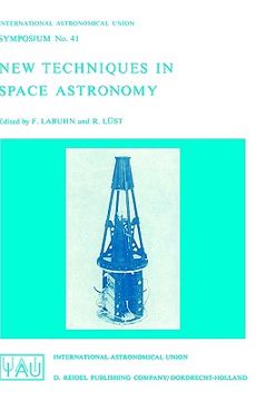 portada new techniques in space astronomy (en Inglés)