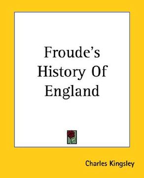 portada froude's history of england (en Inglés)