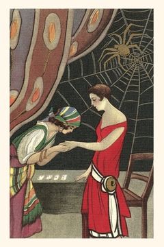 portada Vintage Journal Fortuneteller Reading Flapper's Palm (in English)