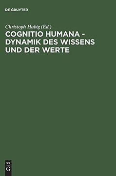 portada Cognitio Humana - Dynamik des Wissens und der Werte (en Alemán)