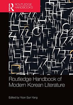 portada Routledge Handbook of Modern Korean Literature (en Inglés)