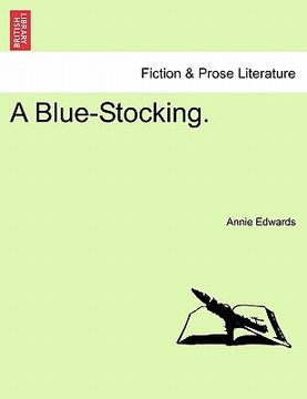 portada a blue-stocking. (en Inglés)