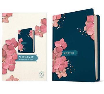 portada Nlt Thrive Devotional Bible for Women (Hardcover): New Living Translation Thrive Devotional Bible for Women (en Inglés)
