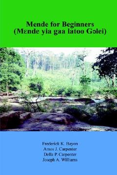 portada mende for beginners: mende yia gaa latoo gclei (in English)