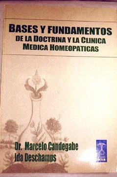 portada Bases y Fundamentos de la Doctrina y la Clinica Medica Homeopatica (in Spanish)