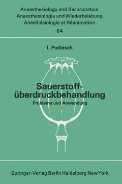 portada sauerstoff berdruckbehandlung: probleme und anwendung (en Inglés)