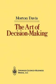 portada the art of decision-making (en Inglés)