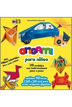 portada Origami Para Niños: 20 Modelos con Instrucciones Paso a Paso (Actividades y Destrezas)