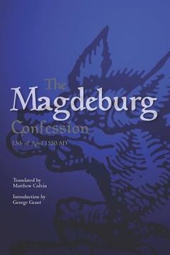 portada the magdeburg confession (en Inglés)