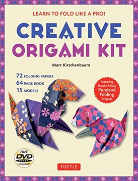 portada Creative Origami Kit: Learn to Fold Like a Pro! [Dvd; 64-Page Book; 72 Folding Papers] (en Inglés)