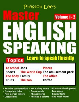 portada Preston Lee's Master English Speaking - Volume 1 - 2